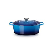 Le Creuset Cocotte ovale 31cm/6,3L - Azur